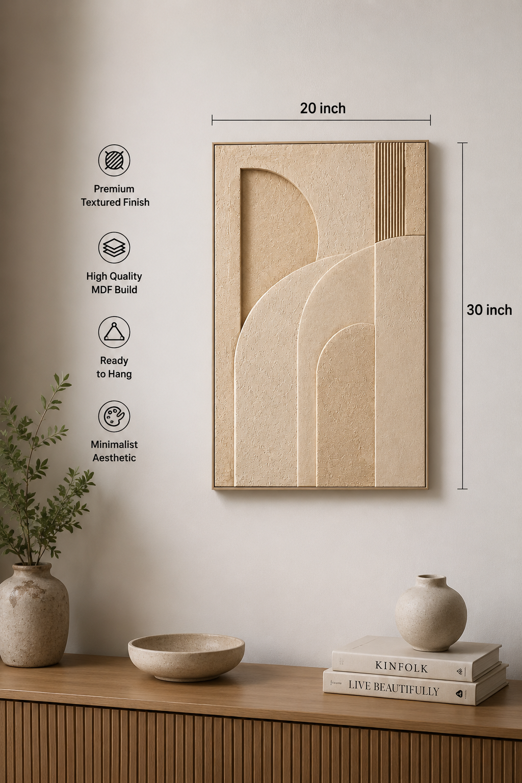 Desert Sand Arch Relief | Wallorah