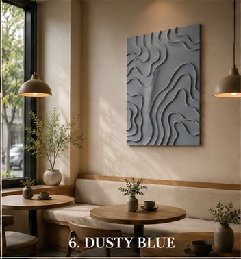 Ivory Contour Flow | Wallorah