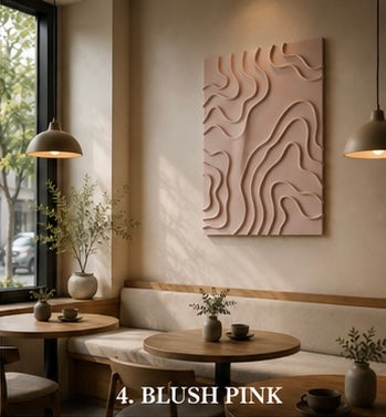 Ivory Contour Flow | Wallorah