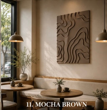 Ivory Contour Flow | Wallorah