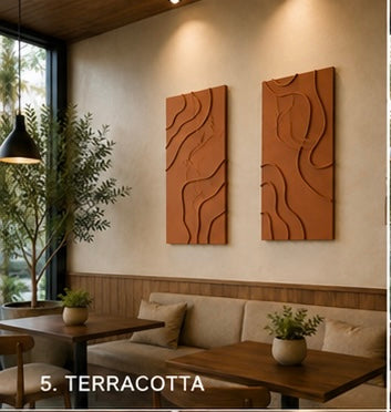 Terra Contours Set of 2| Wallorah