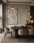Organic Flow – Ivory White Handcrafted 3D Abstract Wall Art on Stretched Wooden Canvas | Wallorah