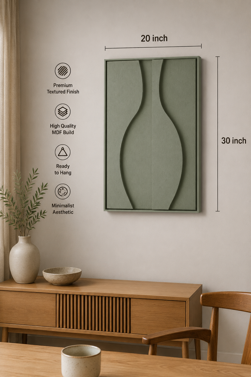 Sage Silhouette  | Wallorah