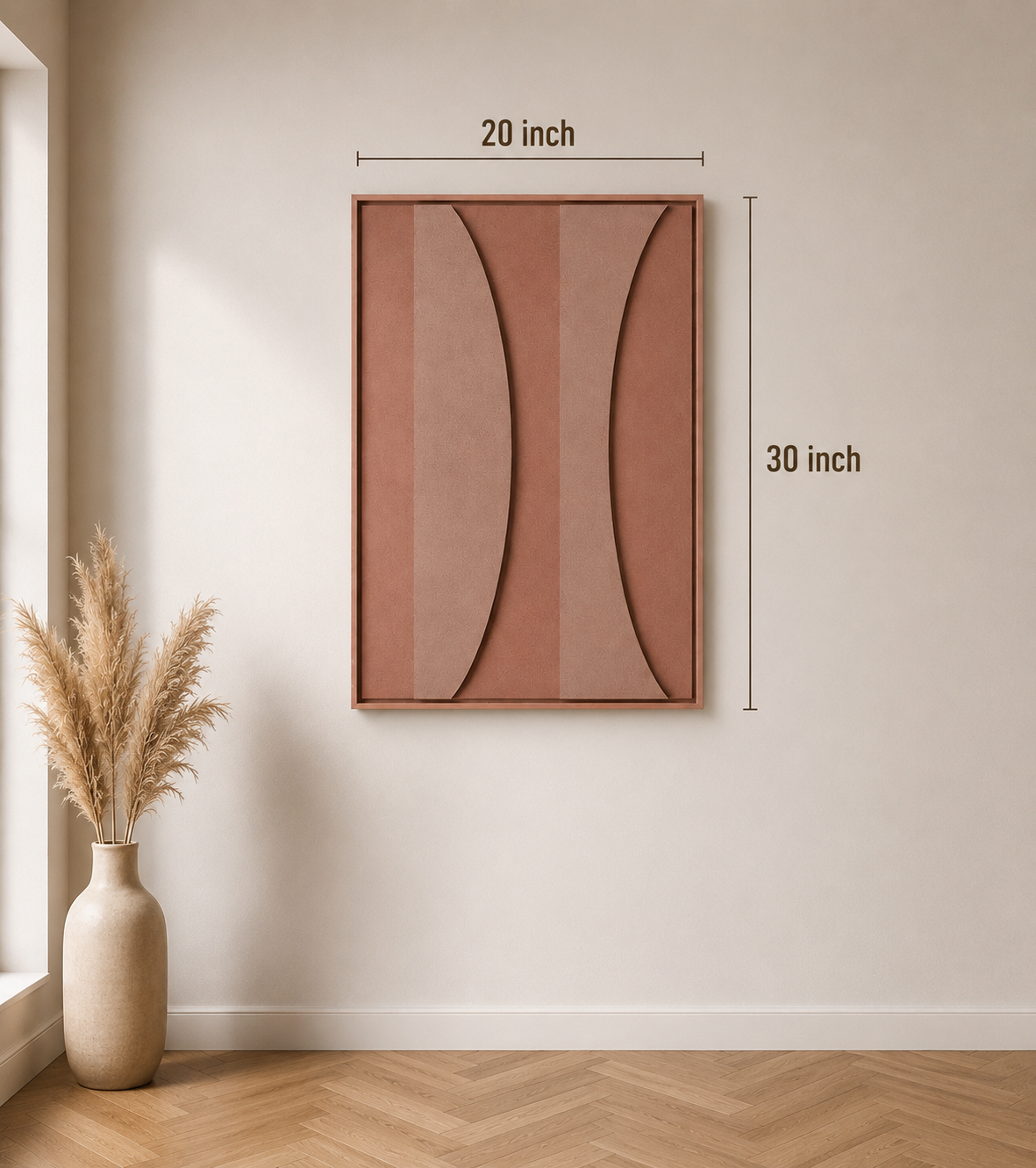 Terracotta Eclipse | Wallorah