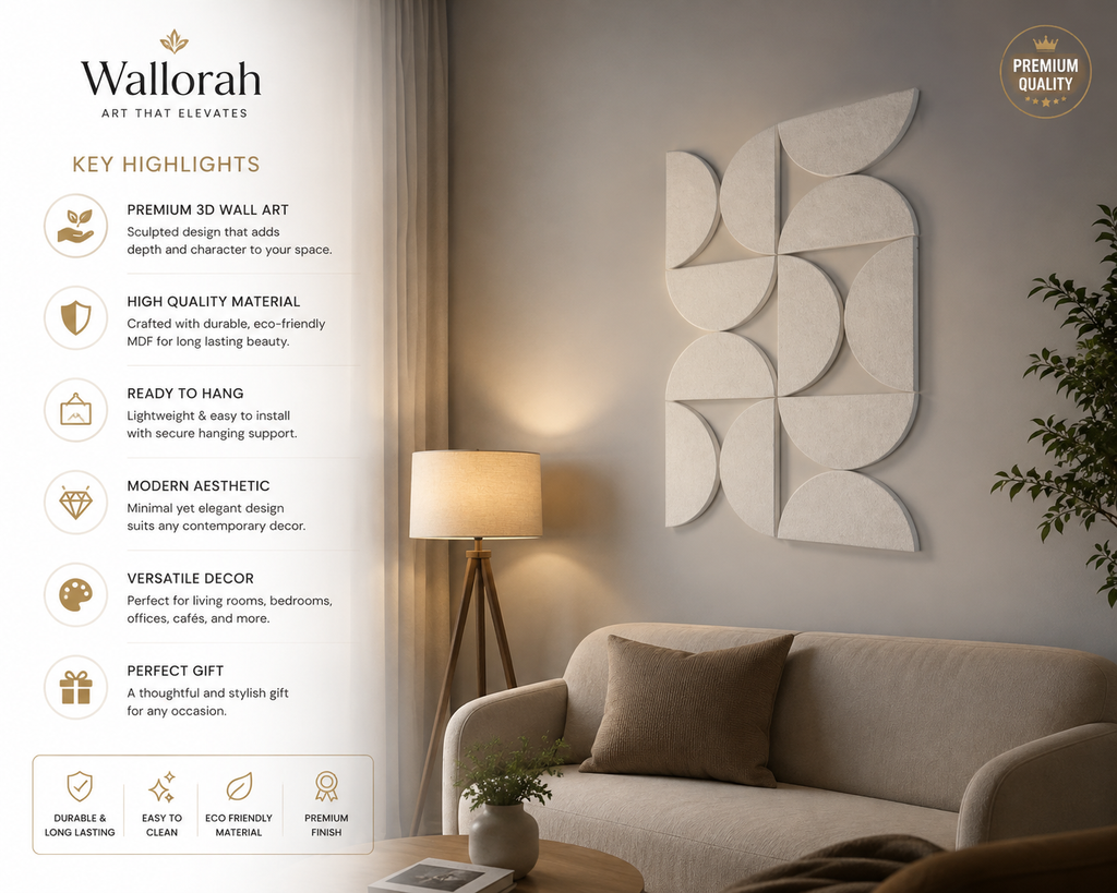 Subtle Modern Geometric | Wallorah