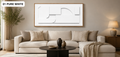 Sand Beige Horizon Relief  | Wallorah