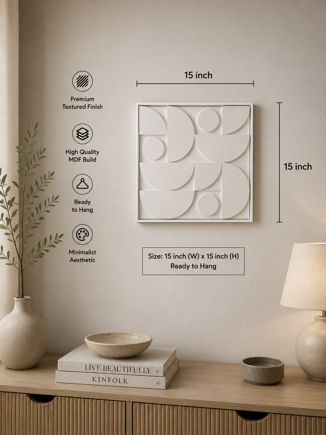 Ivory Geometry | Wallorah