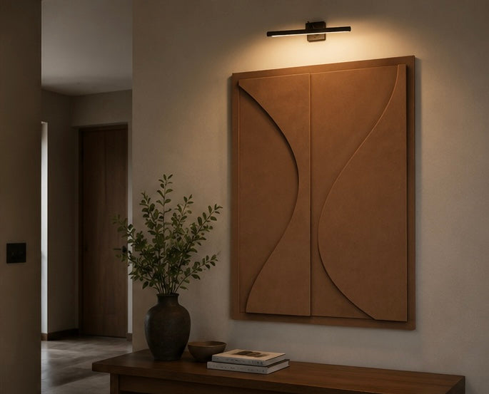 Terra Flow – Handcrafted Textured Abstract Wall Art | Stretched Wooden Canvas | Wallorah