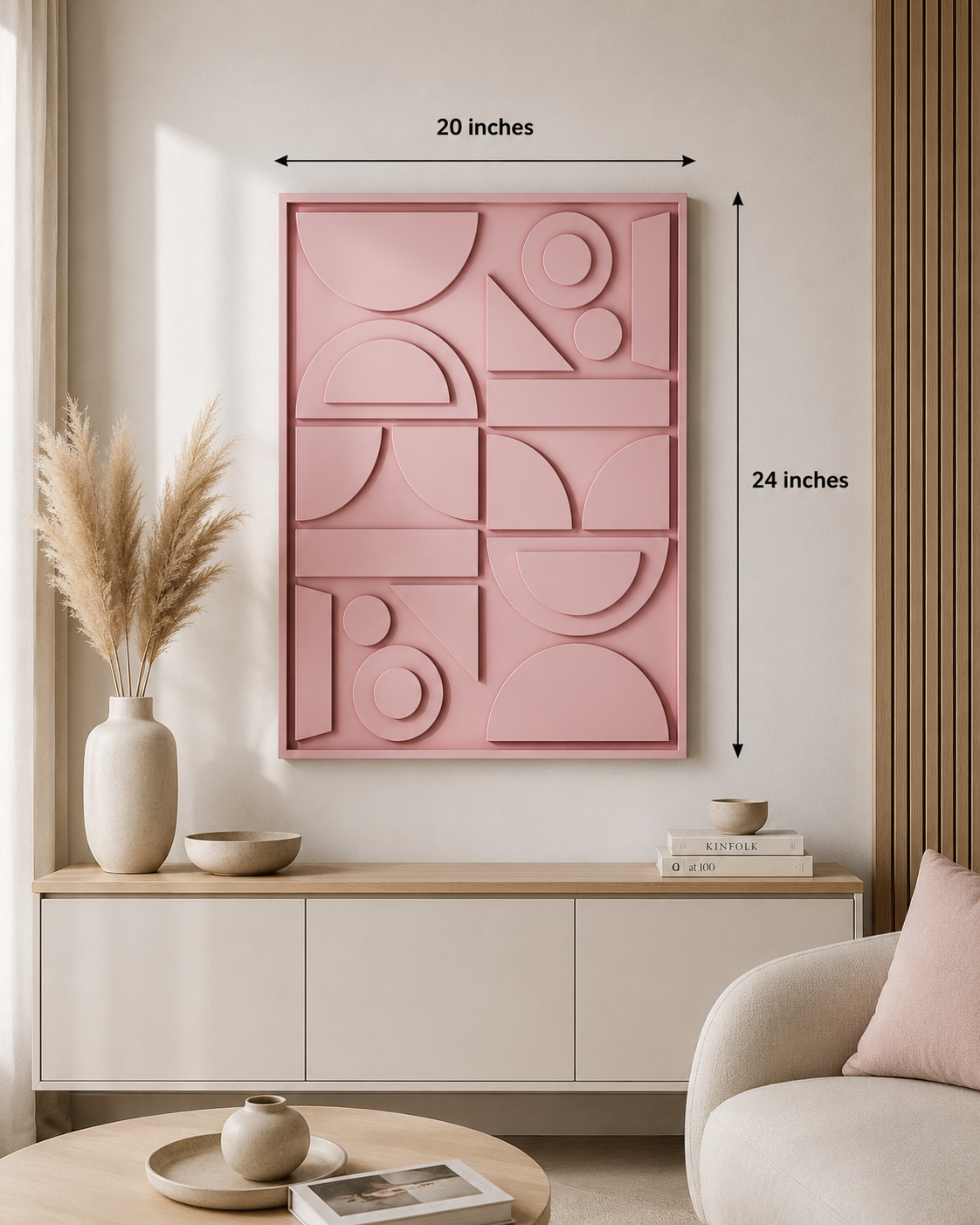 Blush Geometry  | Wallorah