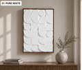 Ivory Mosaic Geometry  | Wallorah