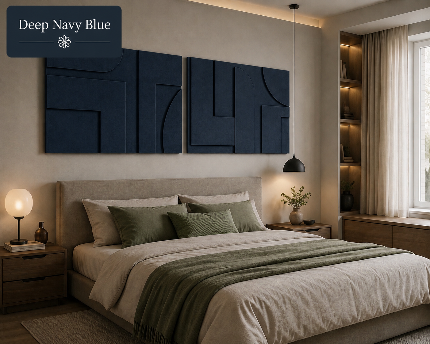 Sage Geometry Duo  | Wallorah