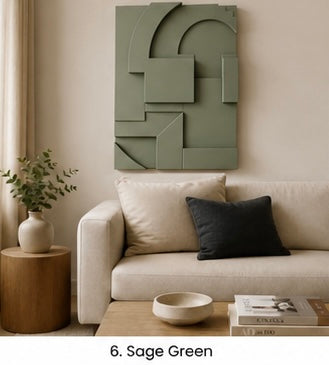 Burgundy Geometric Relief | Wallorah