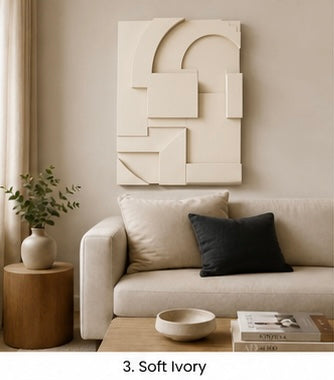 Burgundy Geometric Relief | Wallorah