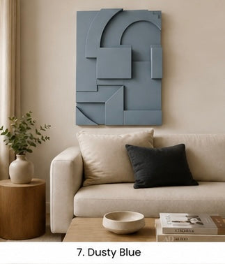 Burgundy Geometric Relief | Wallorah