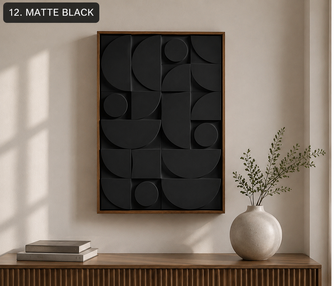 Ivory Mosaic Geometry  | Wallorah