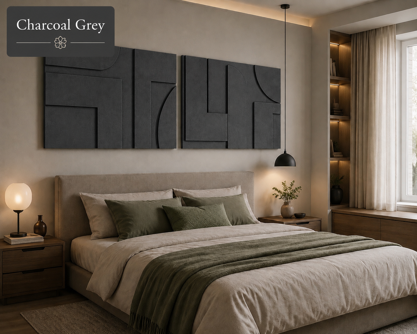 Sage Geometry Duo  | Wallorah
