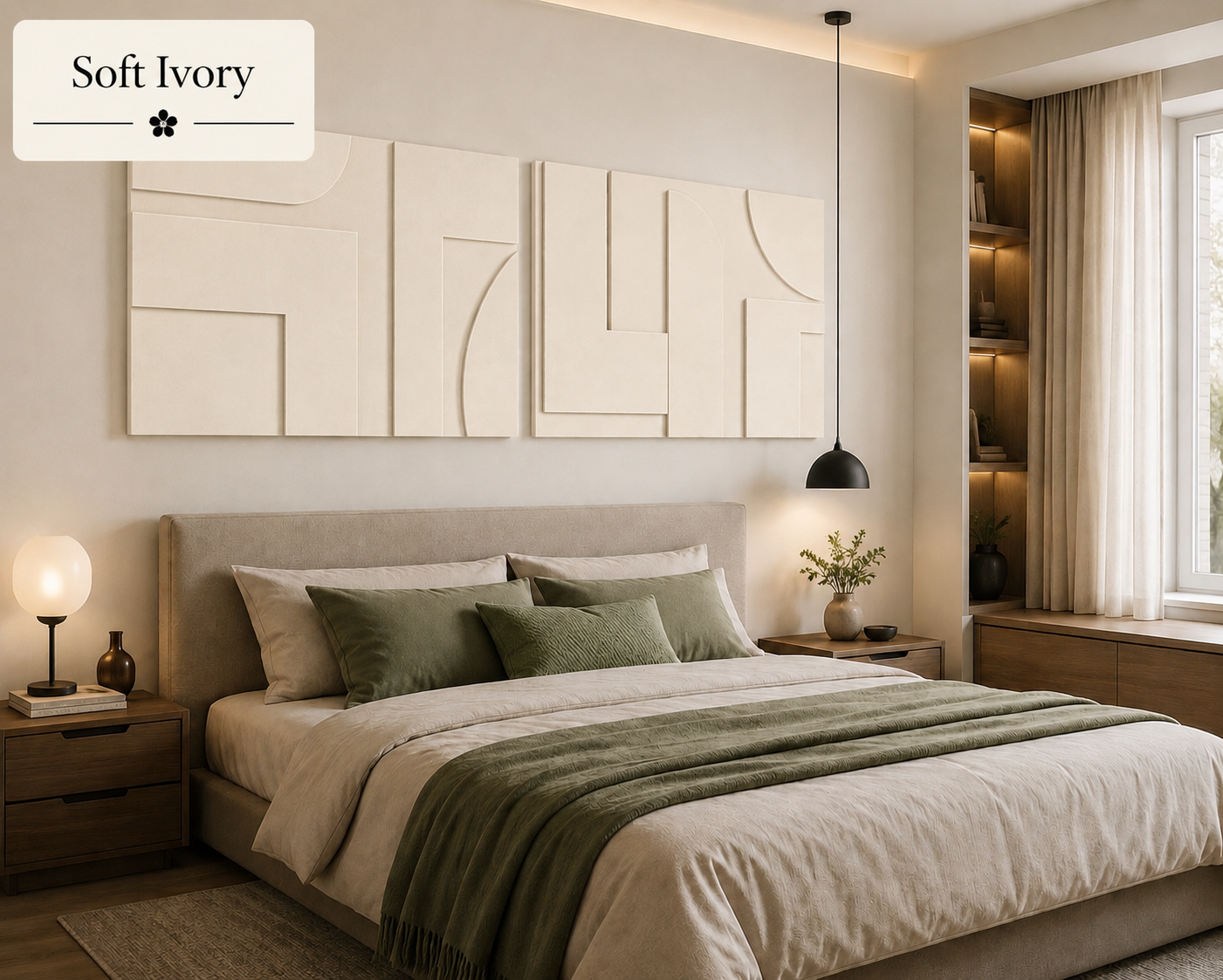 Sage Geometry Duo  | Wallorah