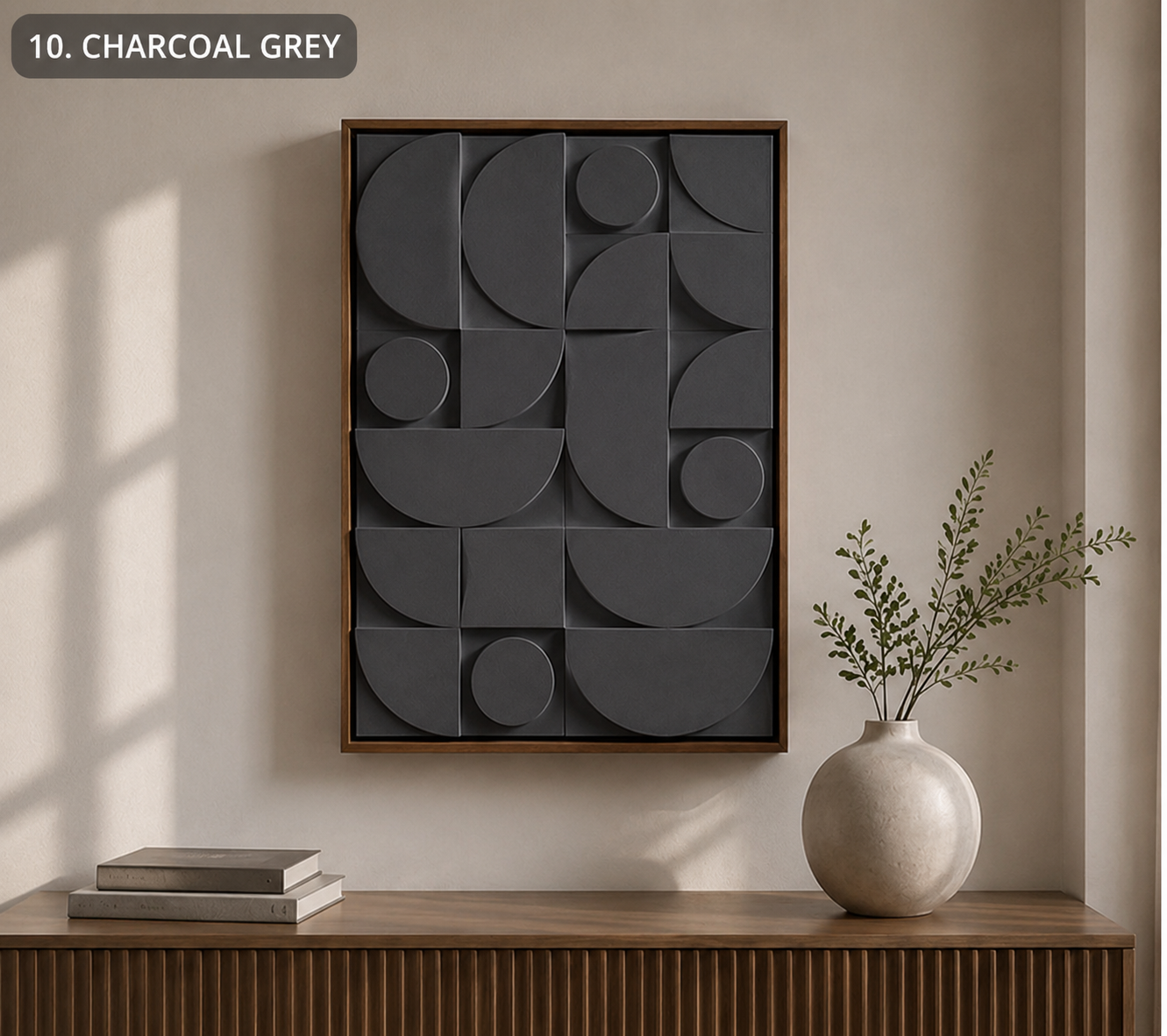 Ivory Mosaic Geometry  | Wallorah