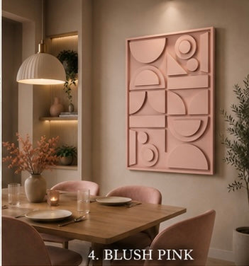 Blush Geometry  | Wallorah
