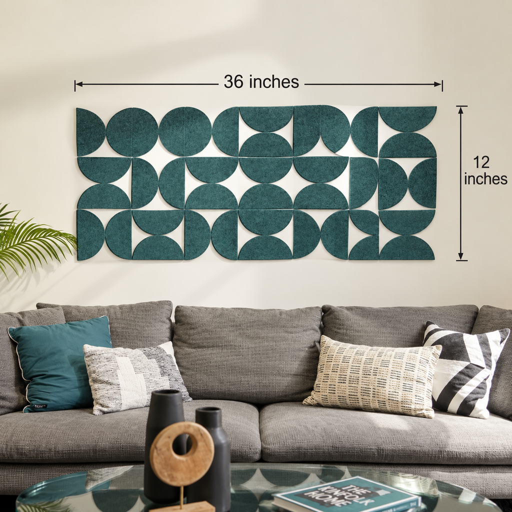 Modern Geometric Noir | Wallorah