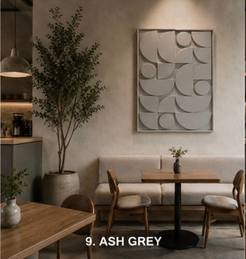 Ivory Geometric Mosaic  | Wallorah