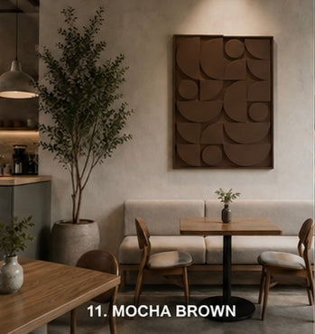 Ivory Geometric Mosaic  | Wallorah