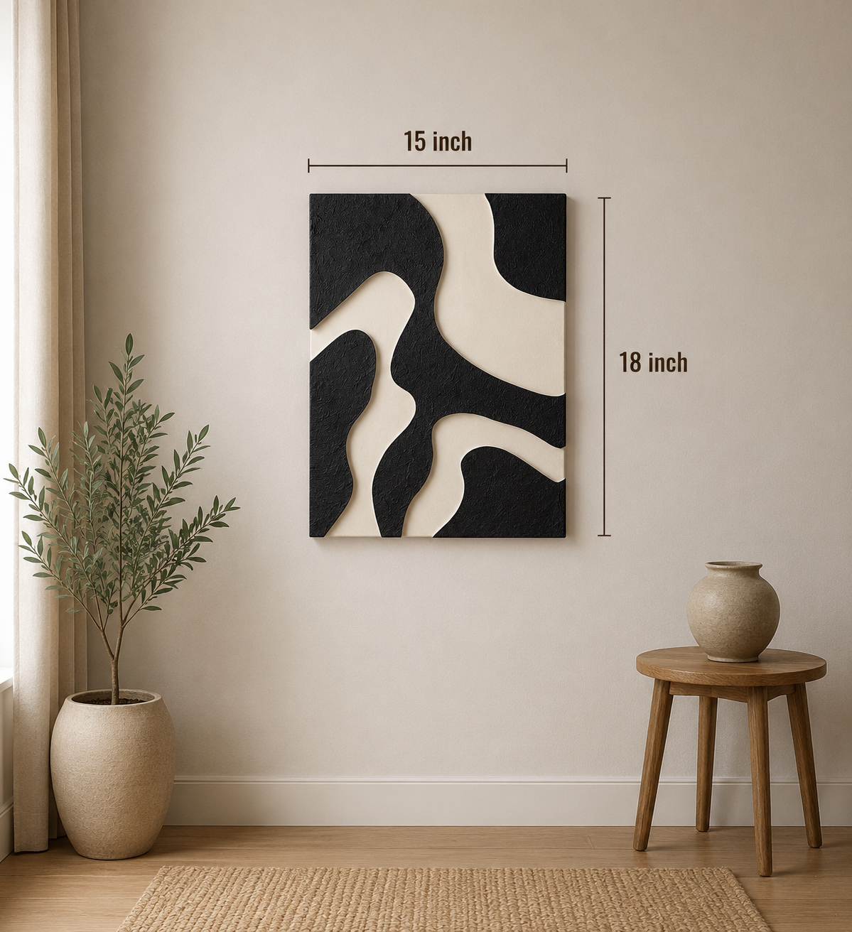 Monochrome Flow  | Wallorah