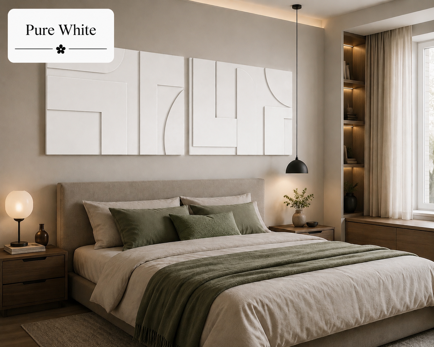 Sage Geometry Duo  | Wallorah