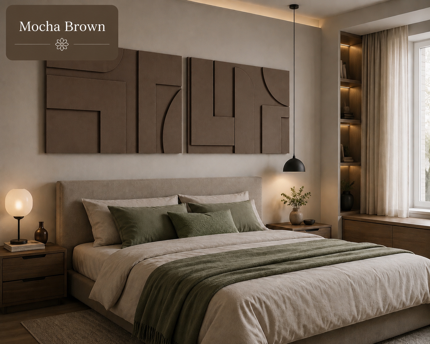 Sage Geometry Duo  | Wallorah