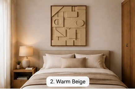 Slate Blue Geometric Relief | Wallorah