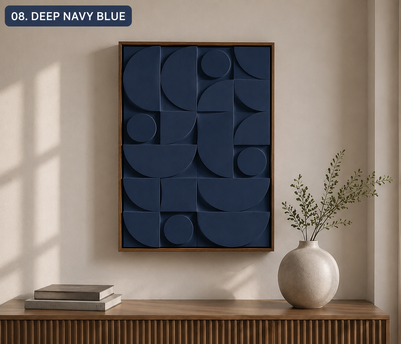 Ivory Mosaic Geometry  | Wallorah