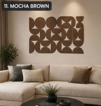 Modern Geometric Noir | Wallorah