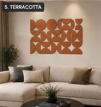 Modern Geometric Noir | Wallorah