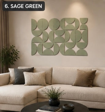Modern Geometric Noir | Wallorah