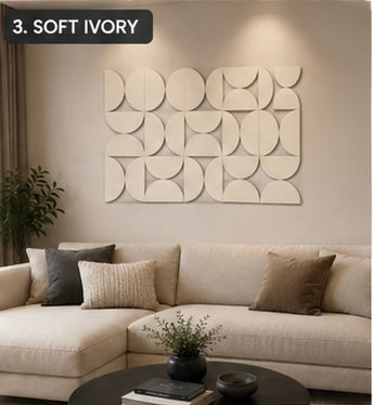 Modern Geometric Noir | Wallorah
