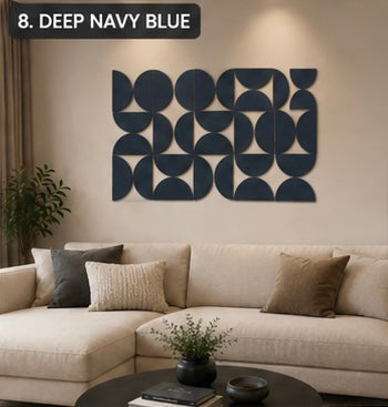 Modern Geometric Noir | Wallorah
