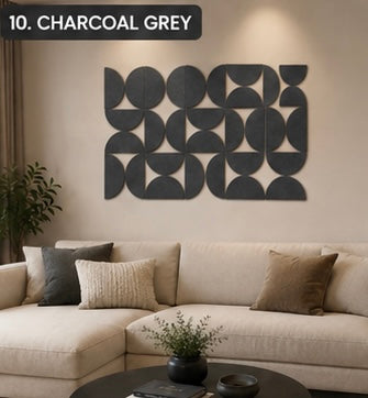 Modern Geometric Noir | Wallorah